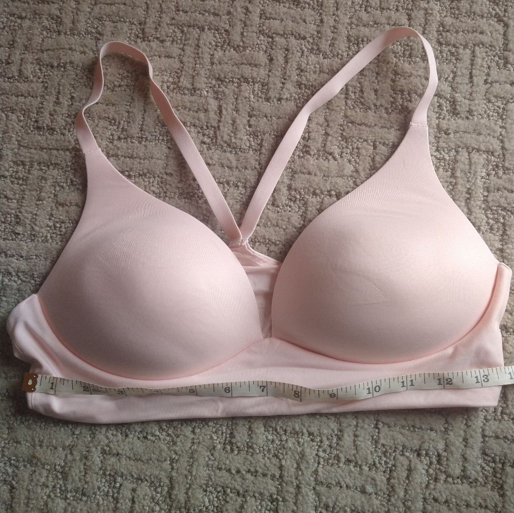 Victoria's secret lightly lined plunge bra euc
